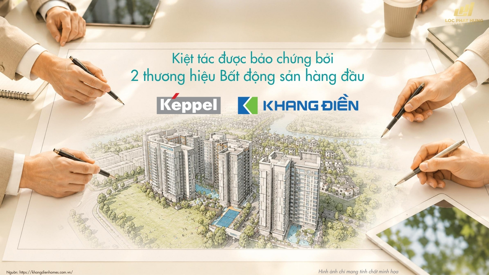 Các đơn vị liên doanh phát triển dự án chung cư Gladia Heights P.Bình Trưng
