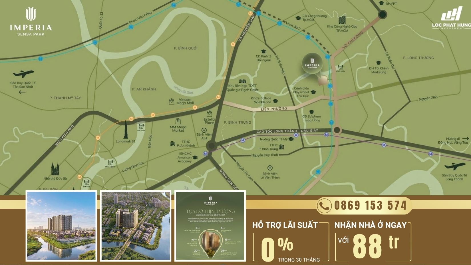Phối cảnh tổng thể dự án căn hộ chung cư Imperia Sensa Park Thủ Đức MIK Group