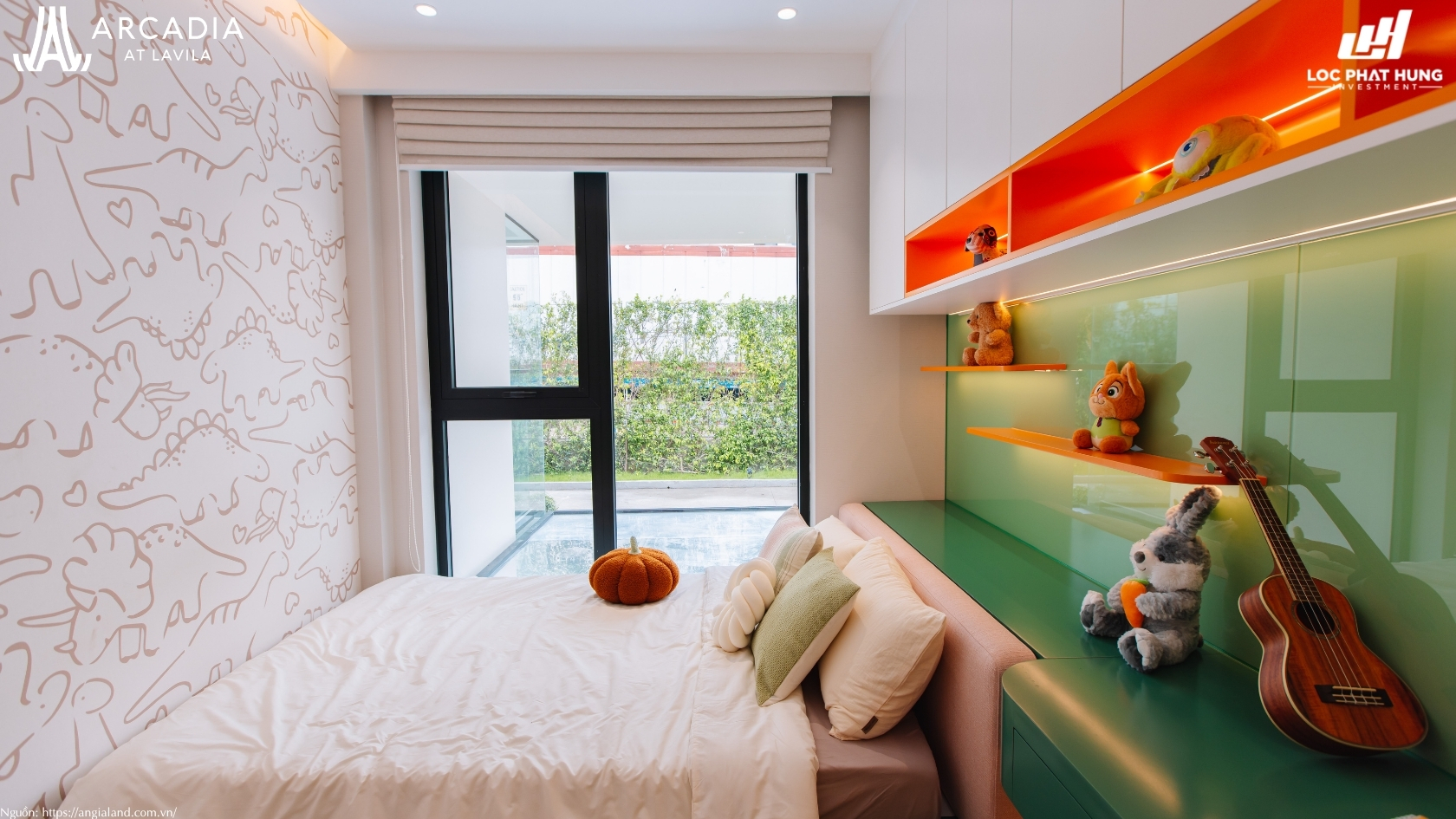 Nhà mẫu 2PN Harmonie căn hộ chung cư Arcadia at Lavila