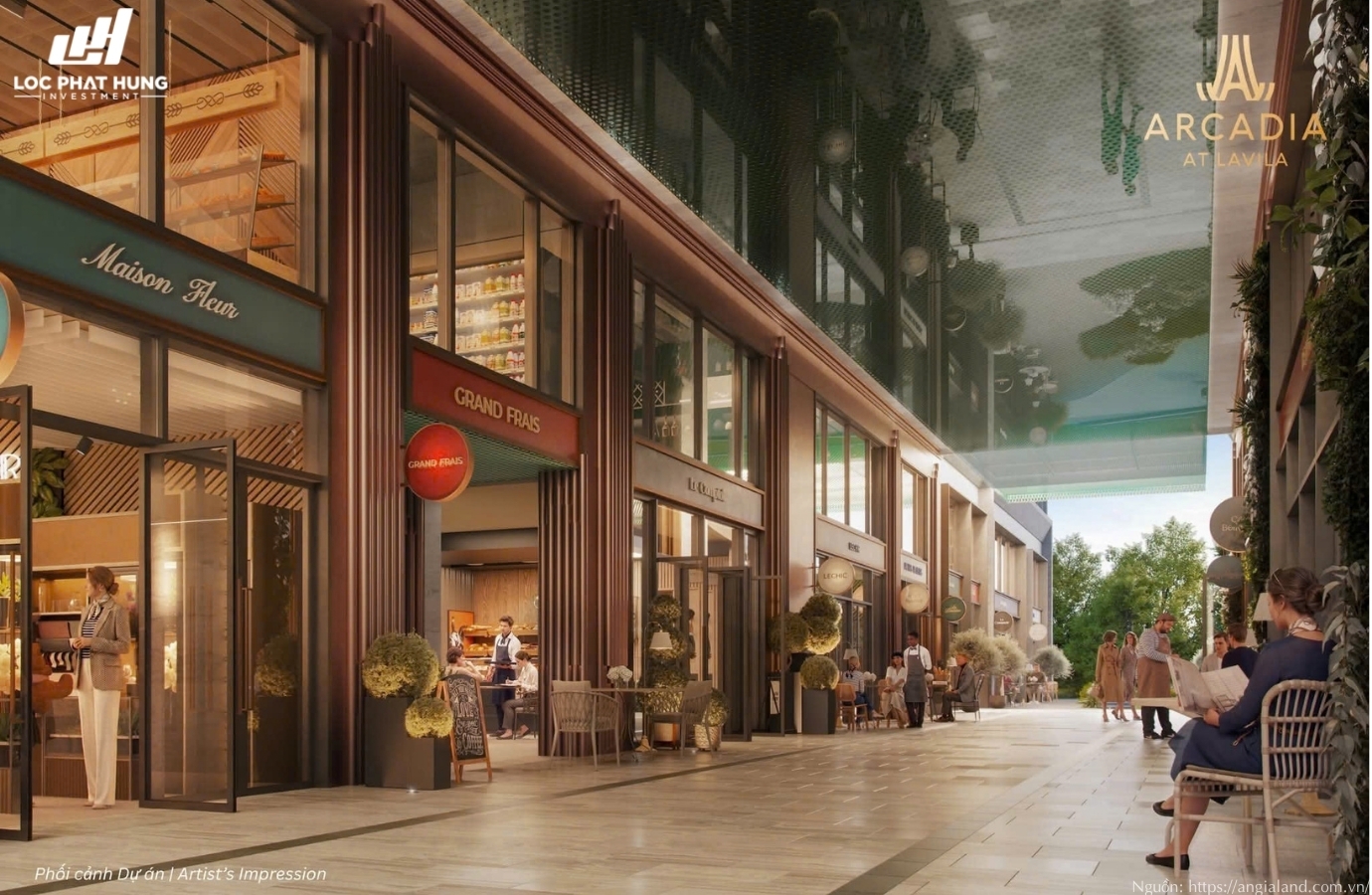 Phối cảnh hệ thống tiện ích cao cấp dự án Arcadia at Lavila