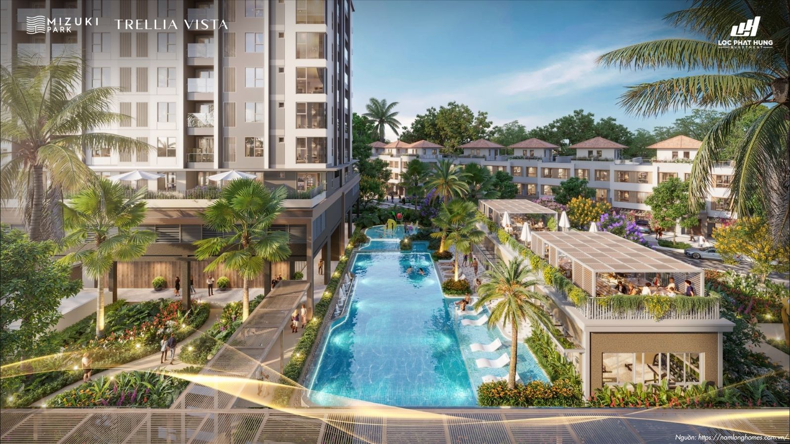 Tiện ích nội khu dự án Trellia Vista
