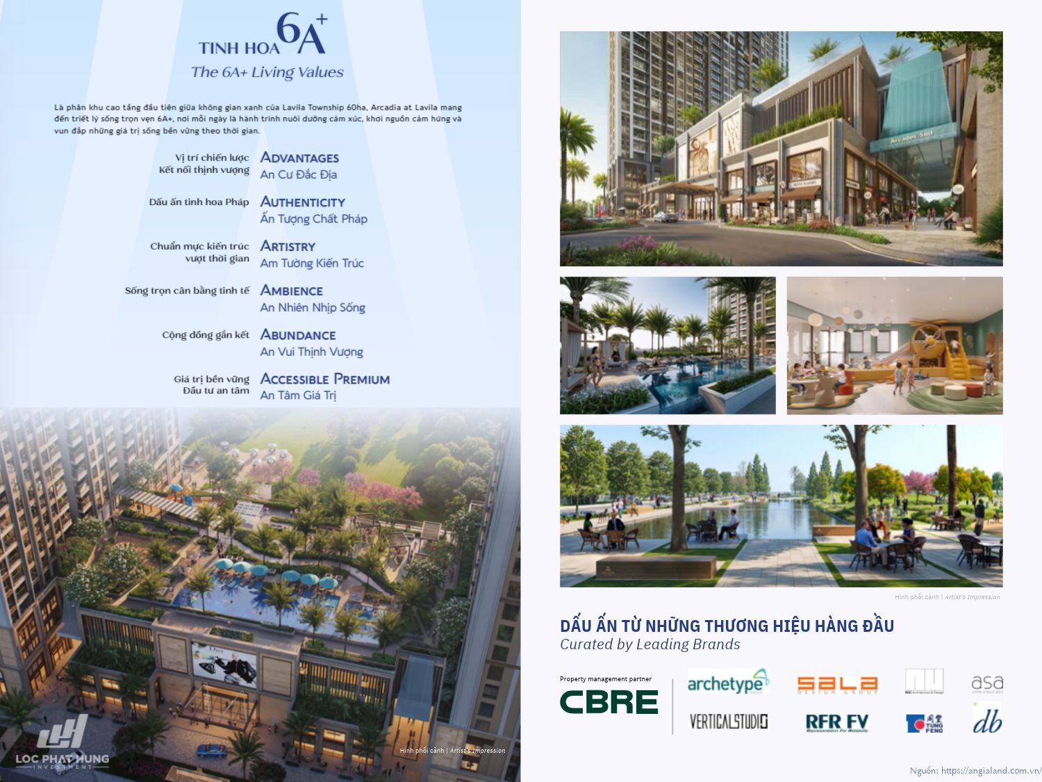 Các đơn vị phát triển và đối tác chiến lược dự án căn hộ chung cư Arcadia At Lavila
