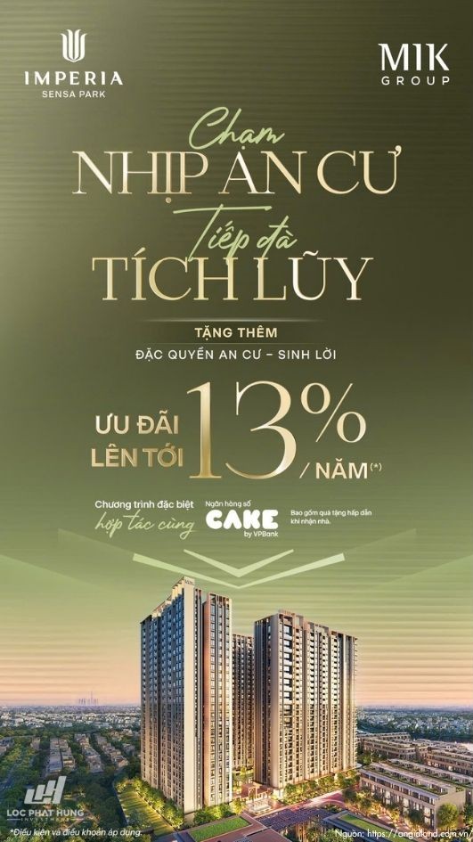 Chạm nhịp an cư tiếp đà tích lũy Imperia Sensa Par