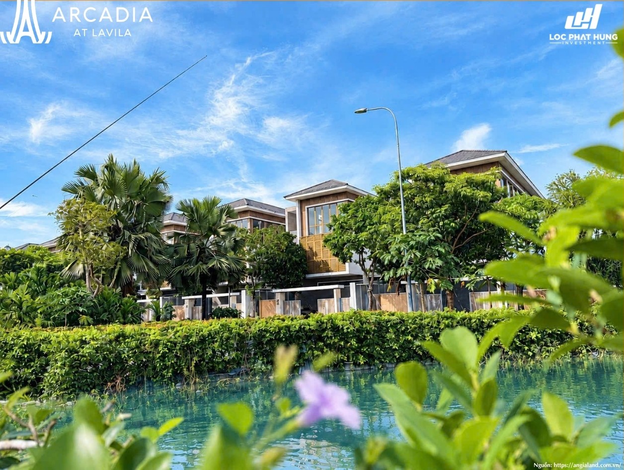 Đường bờ sông và 4,2 ha công viên tại dự án Arcadia at Lavila