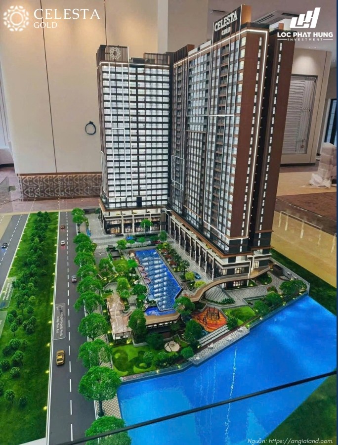 Sa bàn dự án căn hộ chung cư Celesta Gold