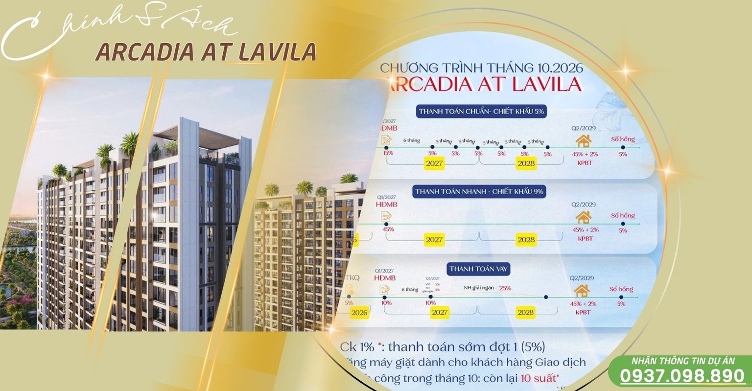 Thumnail dự án căn hộ Arcadia at Lavila Nhà Bè