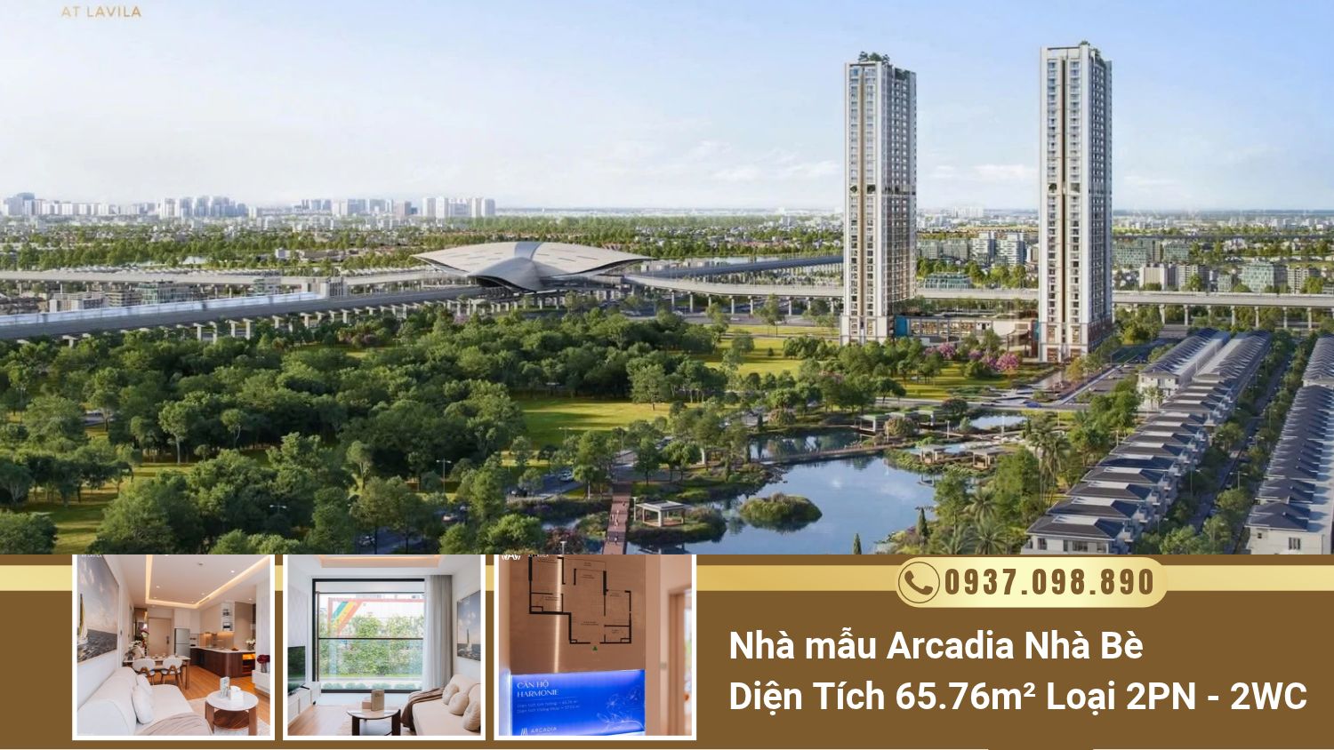 Thumnail dự án căn hộ Arcadia at Lavila Nhà Bè