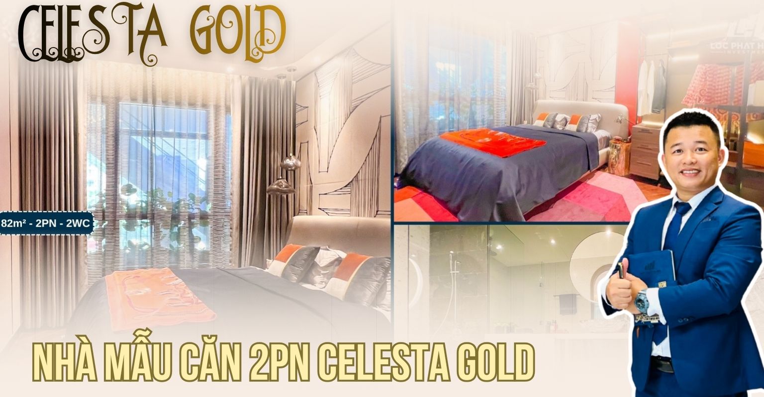 Phối cảnh thiết kế tổng thể kiến trúc và tiện ích dự án Celesta Gold