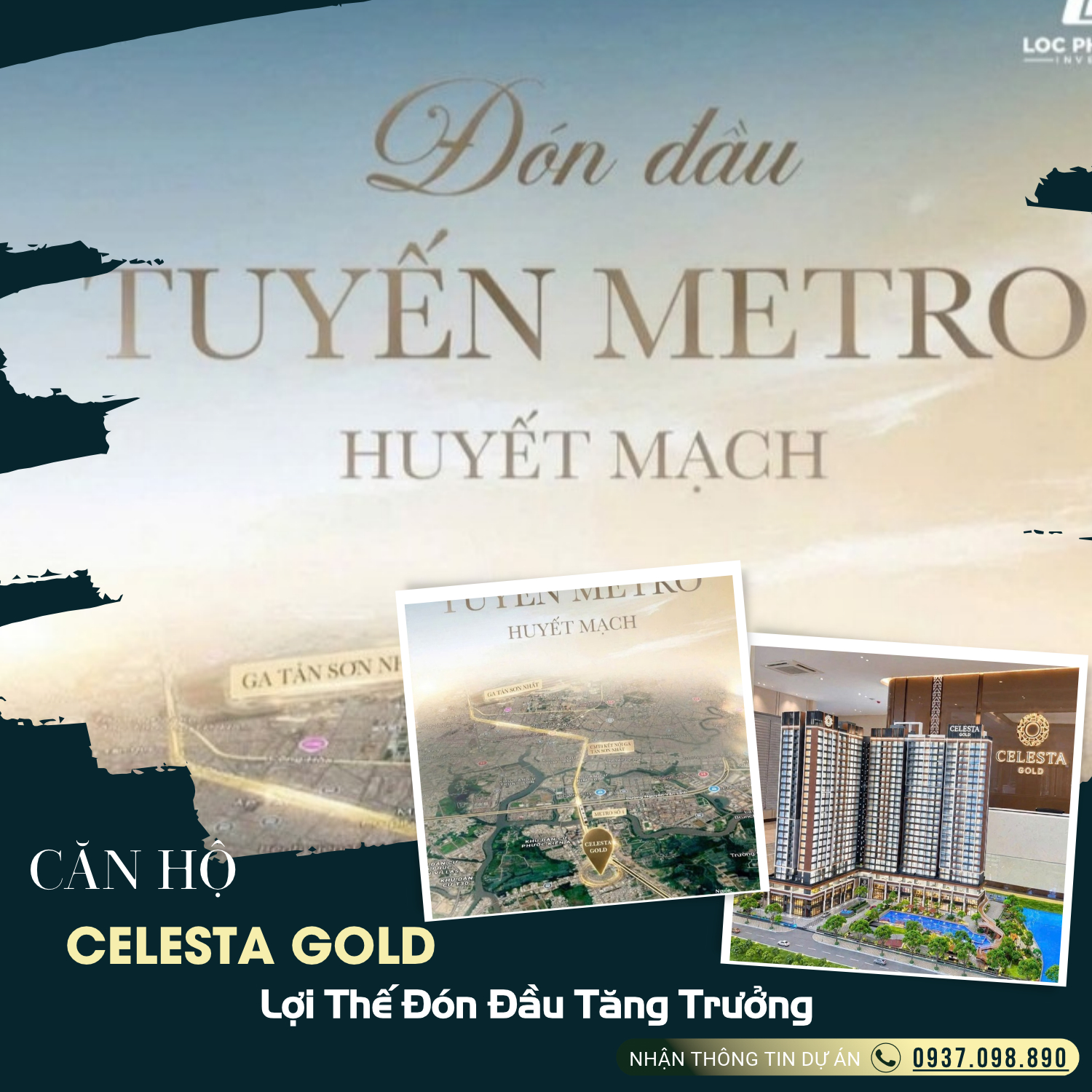 Phối cảnh thiết kế tổng thể kiến trúc và tiện ích dự án Celesta Gold