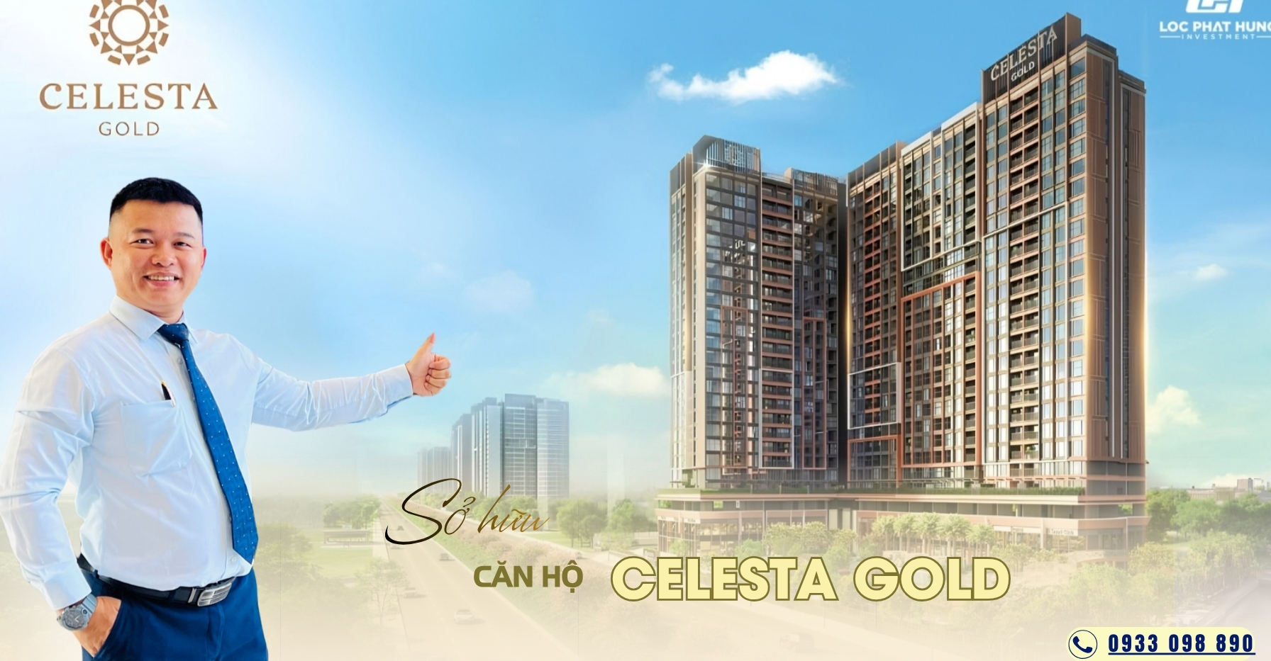Phối cảnh thiết kế tổng thể kiến trúc và tiện ích dự án Celesta Gold