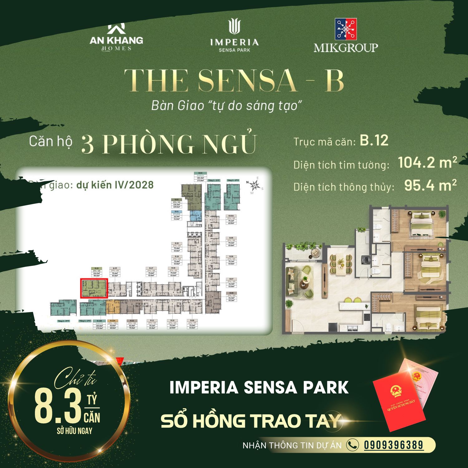 Phối cảnh kiến trúc tổng thể dự án Imperia Sensa Park TP Thủ Đức