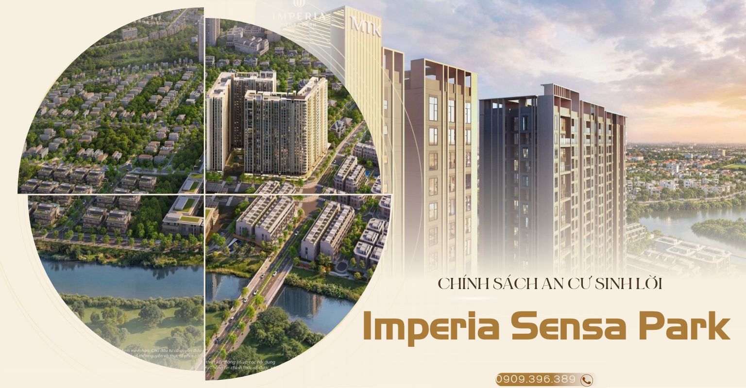 Phối cảnh kiến trúc tổng thể dự án Imperia Sensa Park TP Thủ Đức