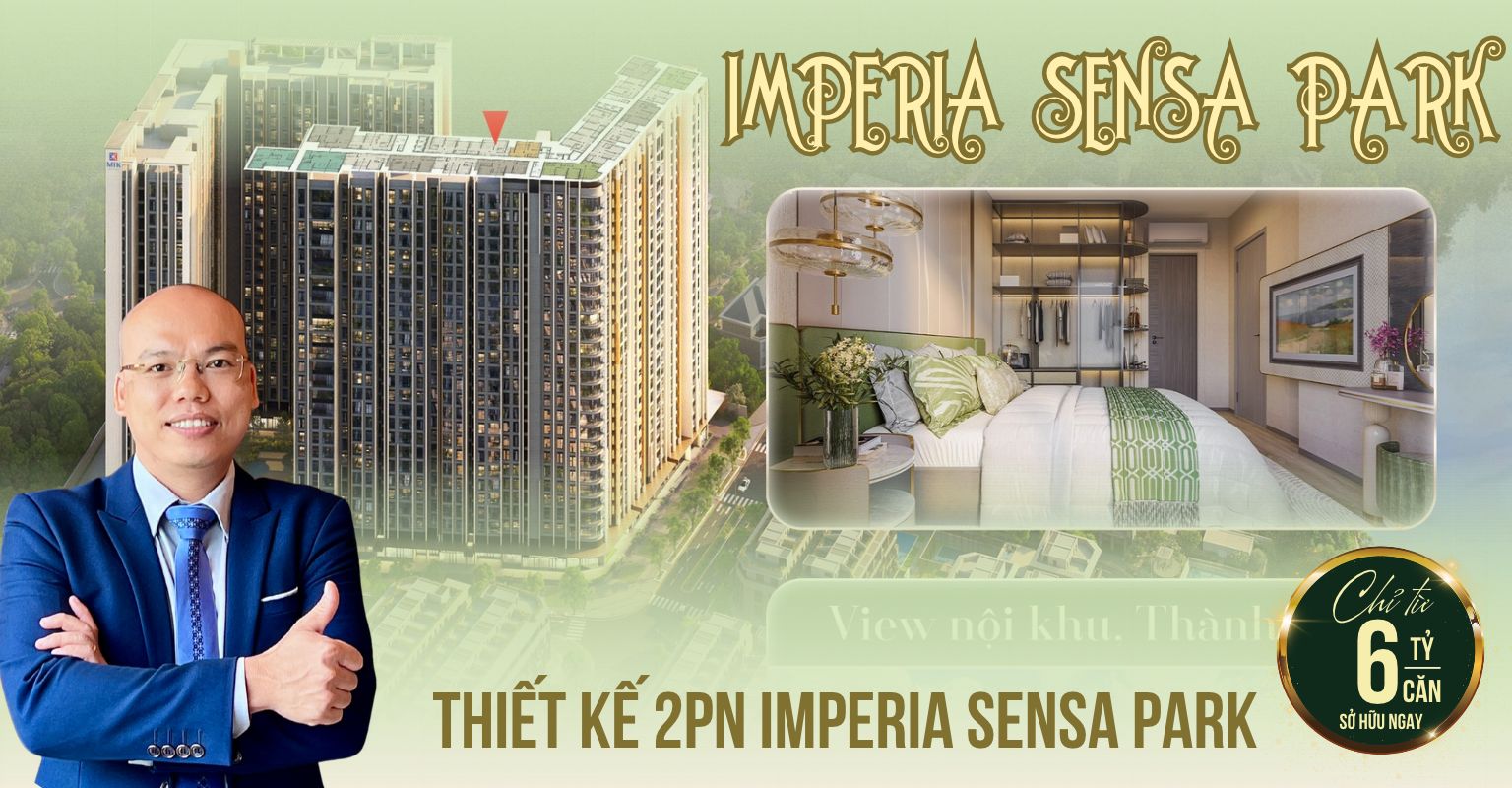 Phối cảnh kiến trúc tổng thể dự án Imperia Sensa Park TP Thủ Đức