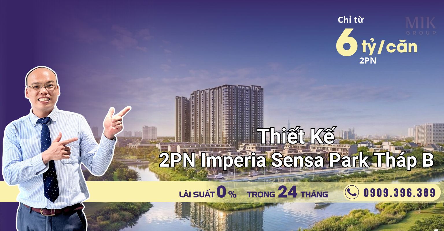 Phối cảnh kiến trúc tổng thể dự án Imperia Sensa Park TP Thủ Đức