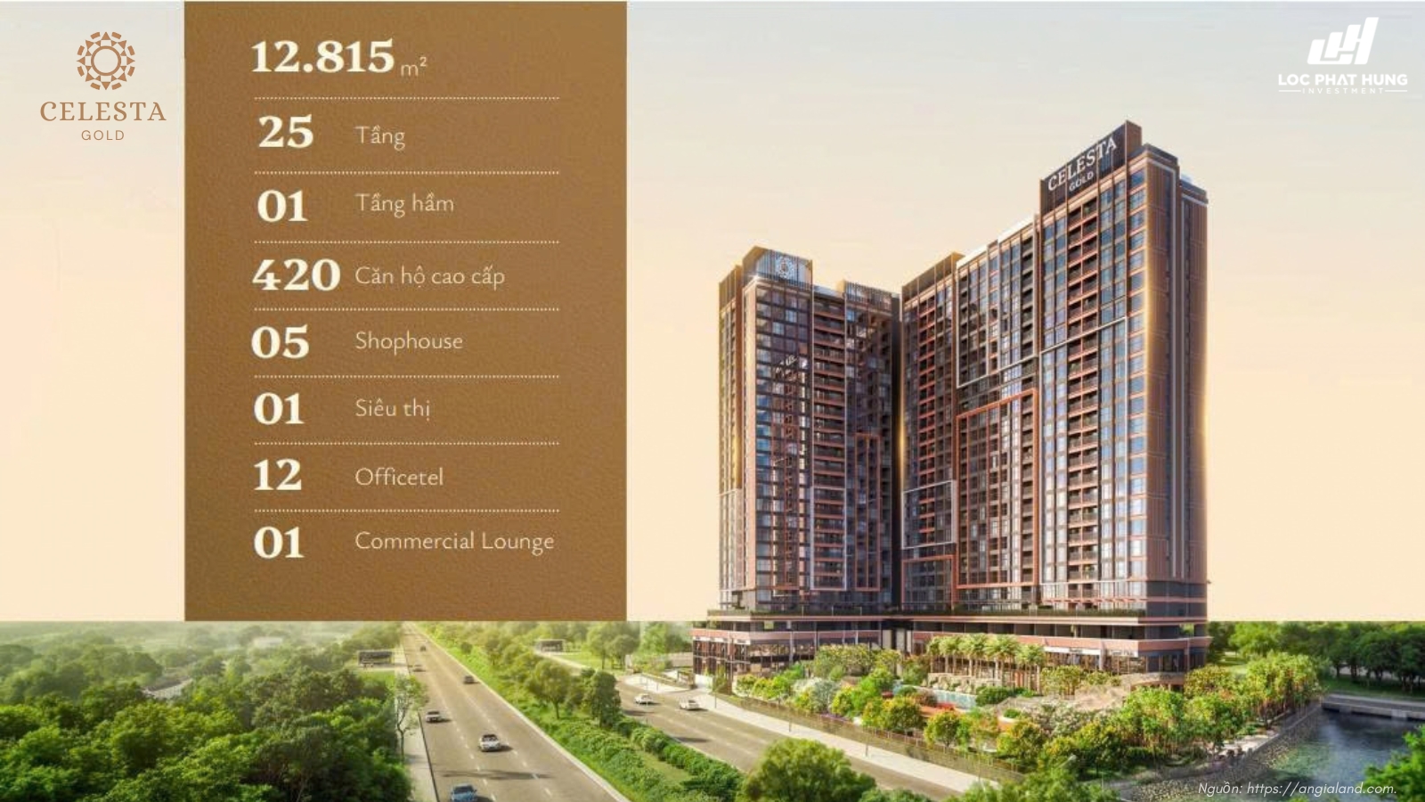 Tổng quan dự án căn hộ chung cư Celesta Gold Keppel Land